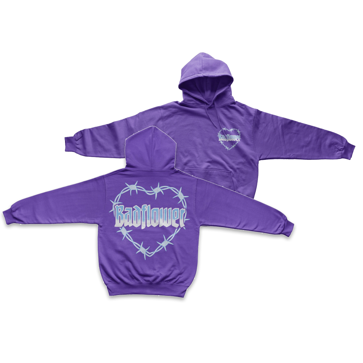 Barb Hoodie front and back