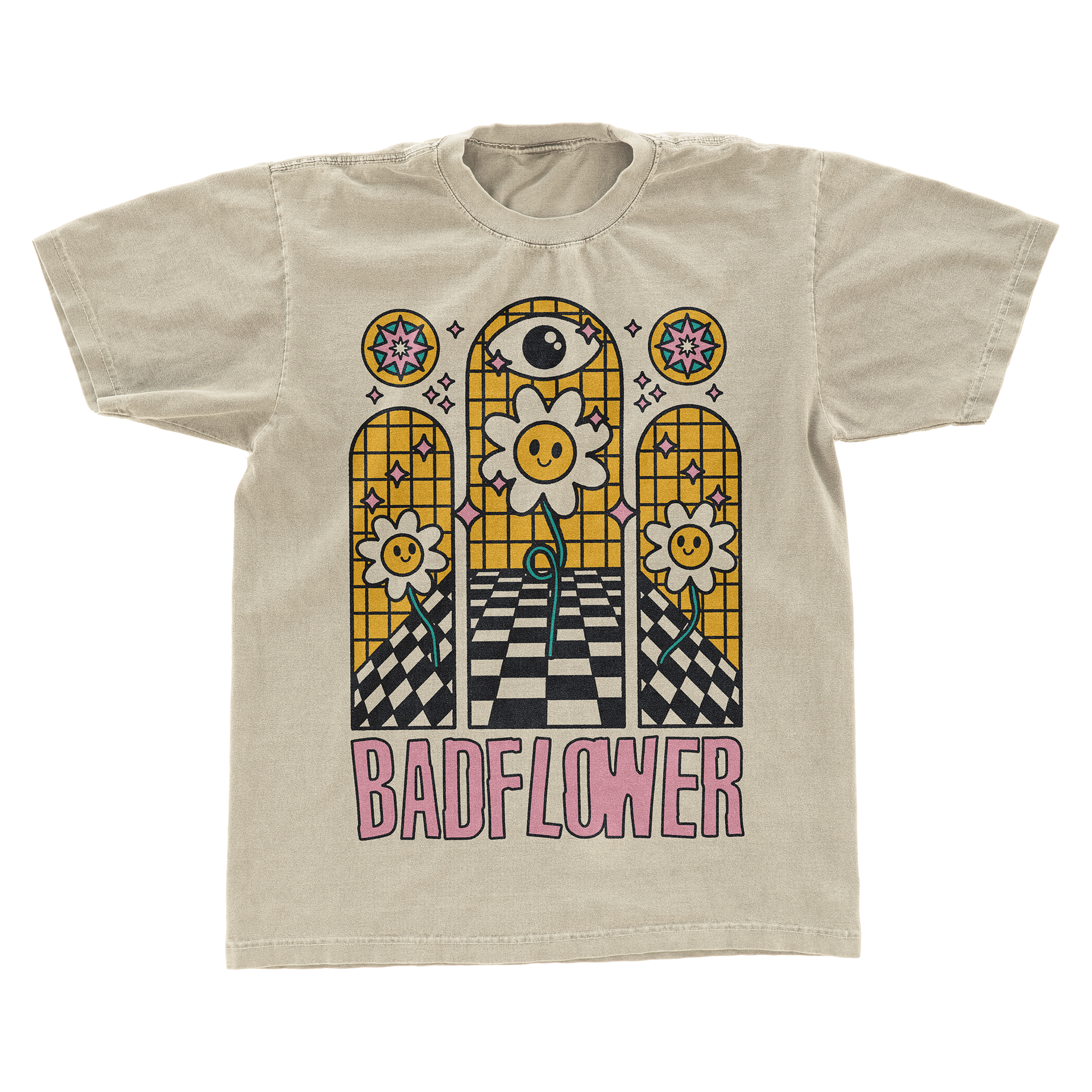 Badflower eye ball tee