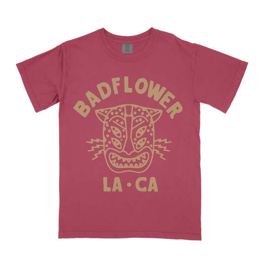 LA, CA Tee - Crimson