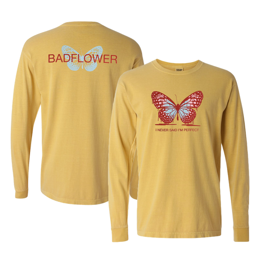 Badflower Never Said Long Sleeve (Mustard)