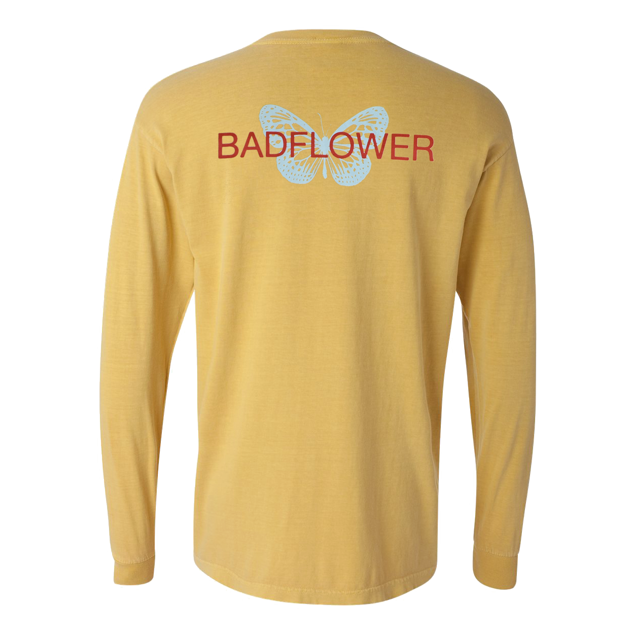 Badflower Never Said Long Sleeve (Mustard) back