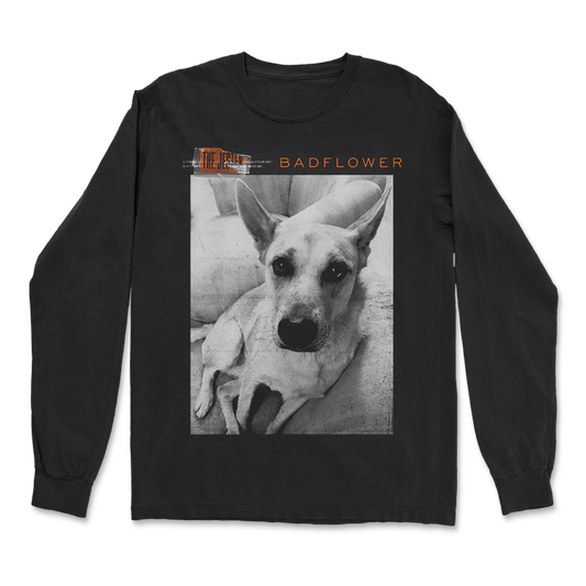 Badflower Jester dog long sleeve black t-shirt