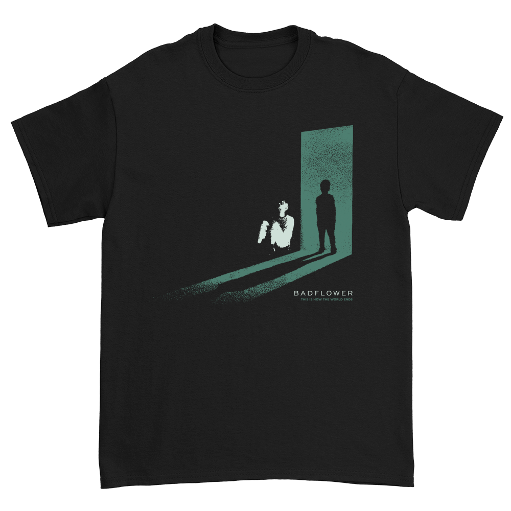 badflower shadow this is how the world ends tour t-shirt