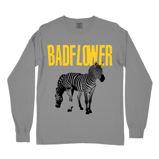 Badflower Zebra Long Sleeve Tee